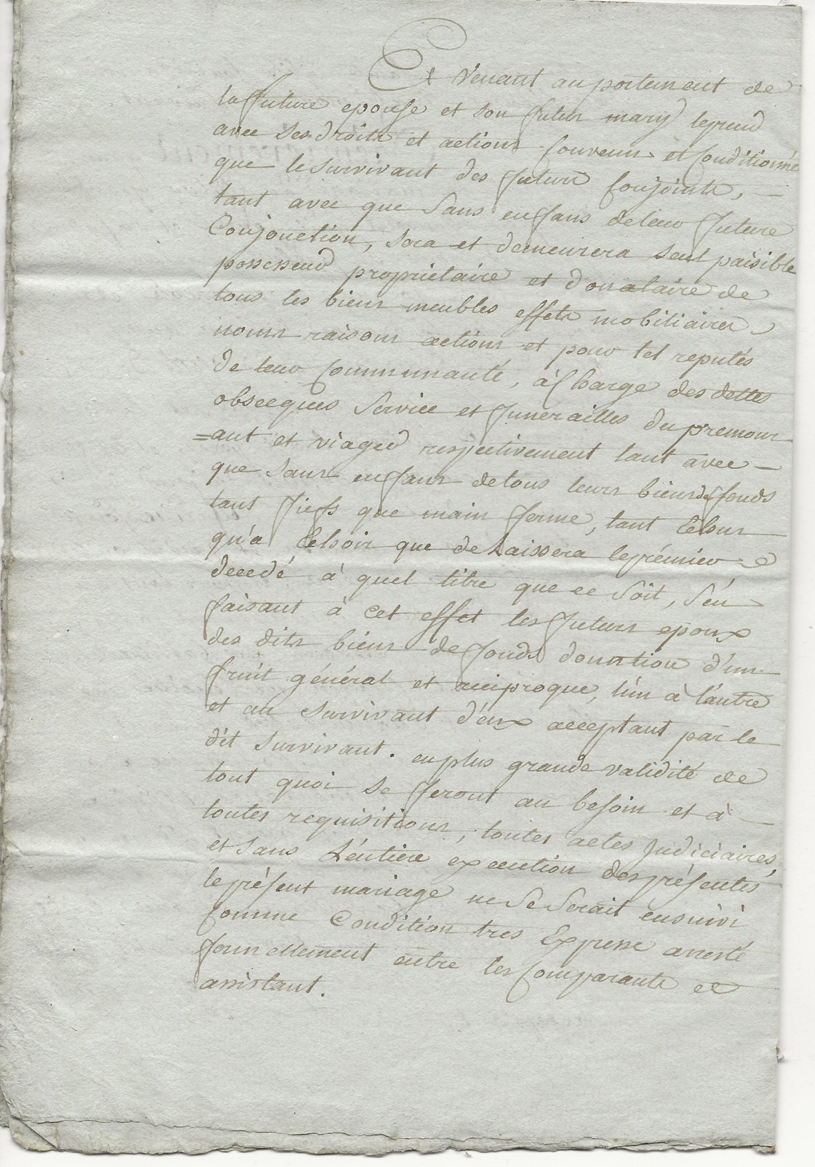 1788 contrat mariage seraphin taine x anne leduc 006