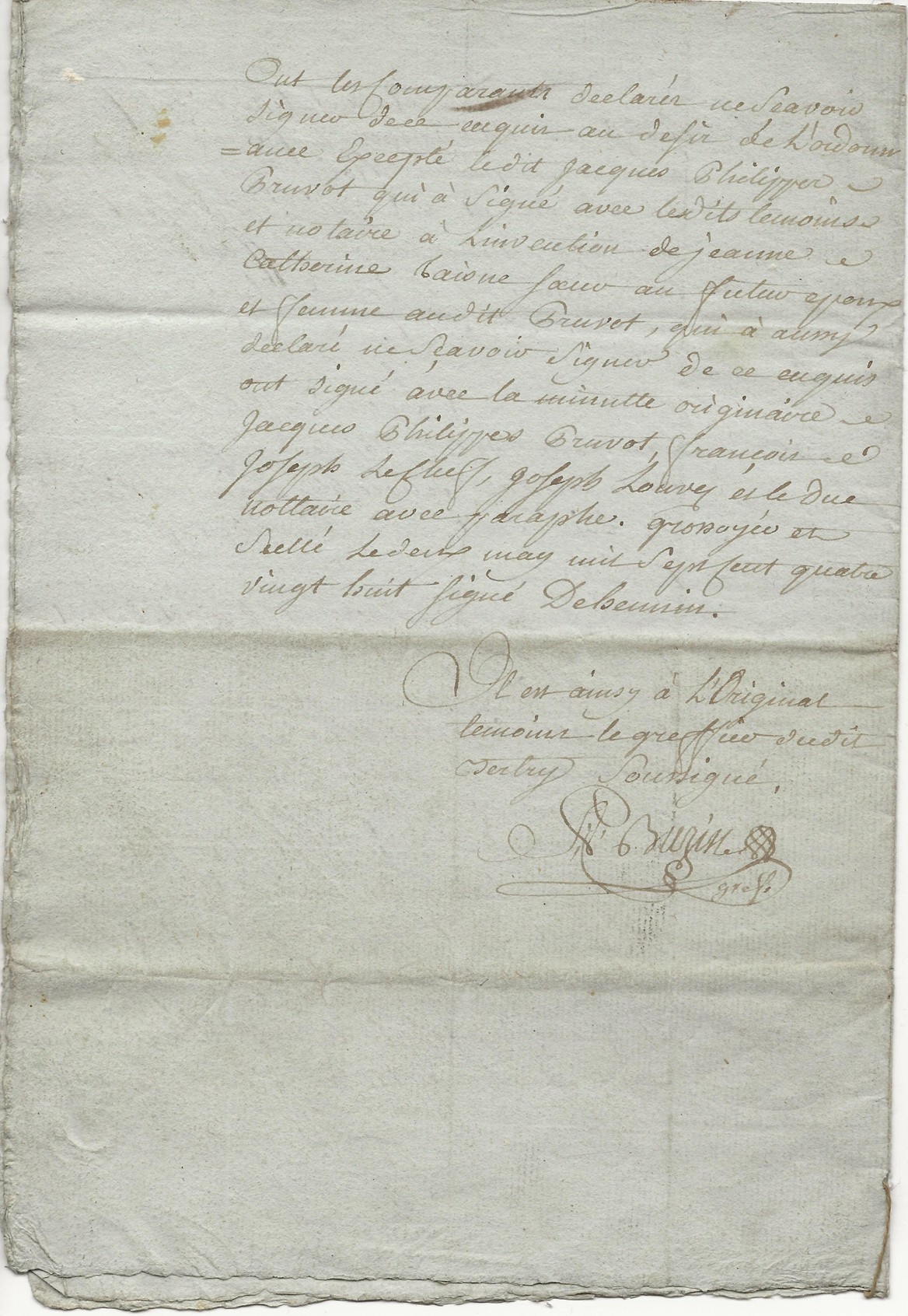 1788 contrat mariage seraphin taine x anne leduc 008