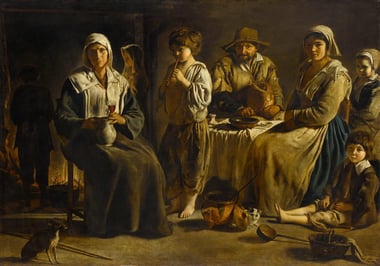 Le Nain famille paysanne