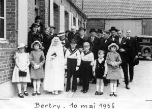 10 06 1936 communion marie louise vitaux a bertry 1