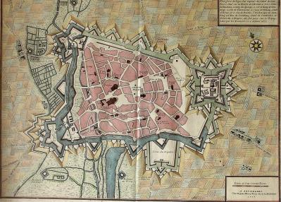 1280px map of cambrai 1710