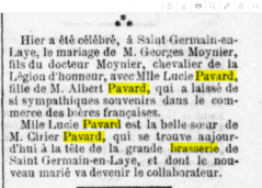 1893 mariage fille pavard