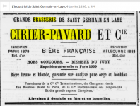 1896 pub ciriez pavard et cie