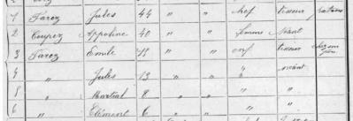 1906 farez elincourt recensement