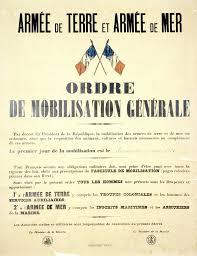 Affiche mobilisation generale