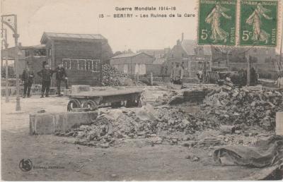 Bertry ruines de la gare