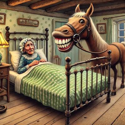 Cheval dans chambre