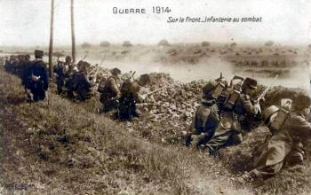 Combat 364e ri octobre 1914