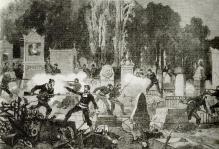 Combats pere lachaise commune 1871
