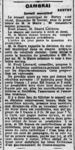 Conseil municipal bertry 19072