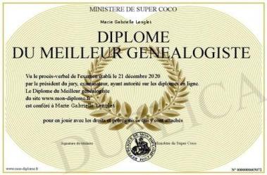 Diplome genealogiste