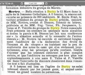 Emile fruit jeunesse catholique