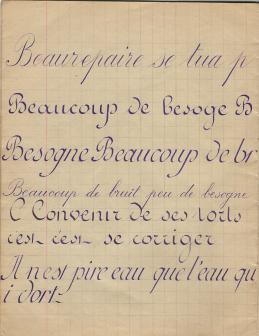 Exercice calligraphie 002