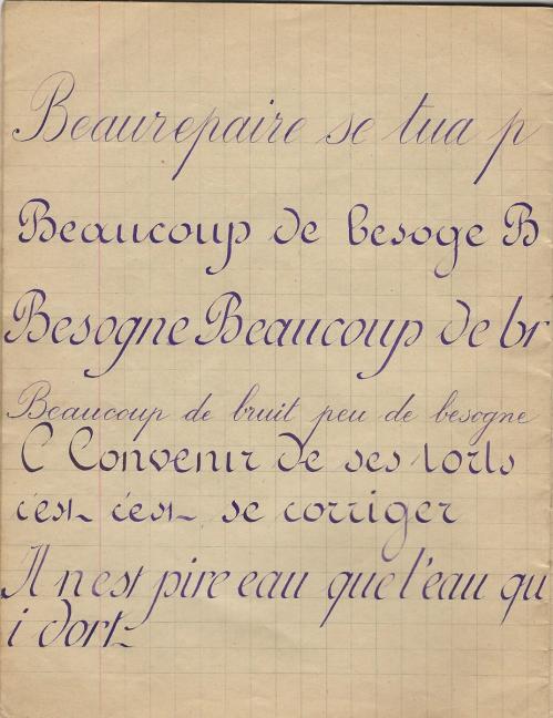 Exercice calligraphie 002