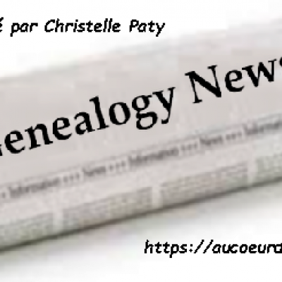 Genealogie news 1