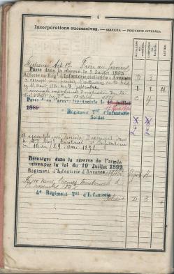 Livret militaire benoit fruit 5