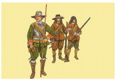 Miliciens du XVIIIe siècle