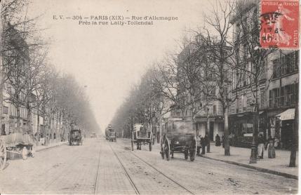 Rue d allemagne paris